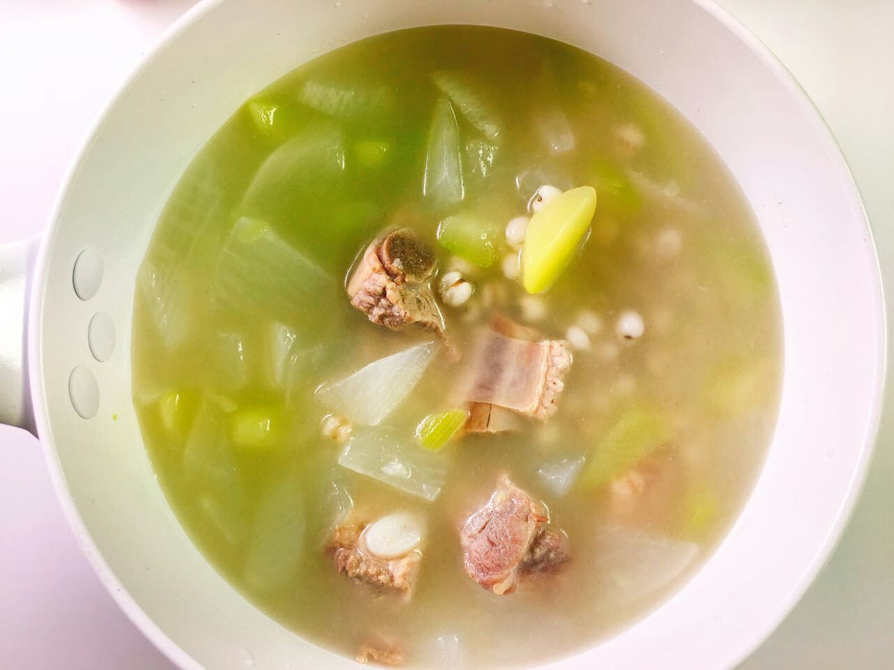 冬瓜薏米排骨  宝宝健康食谱的做法图解6