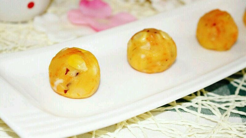 这样的蔬菜小丸子，一口一个非常过瘾！的做法图解12