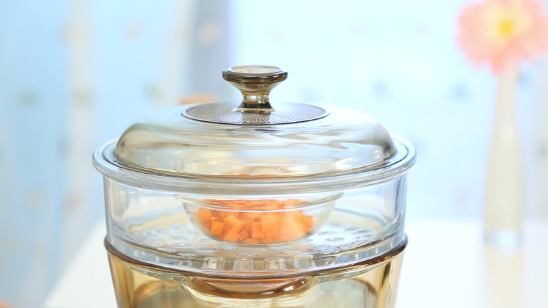 胡萝卜米粉糊 宝宝辅食微课堂的做法图解3