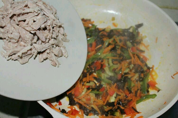 让宝宝流口水的下饭菜，专治各种食欲不振！宝宝版鱼香肉丝的做法图解10