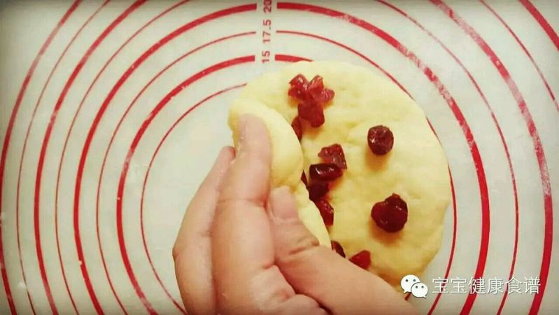 蔓越莓司康酵母版的做法图解10