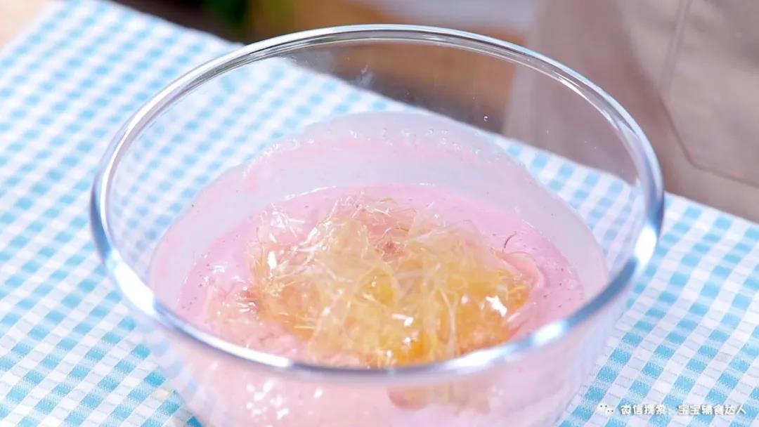 草莓豆腐布丁 宝宝辅食食谱的的做法图解6