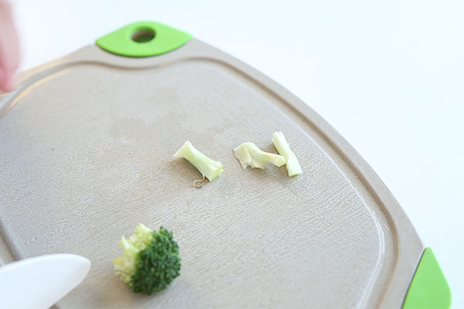 西兰花鸡肝泥 宝宝辅食微课堂的做法图解3
