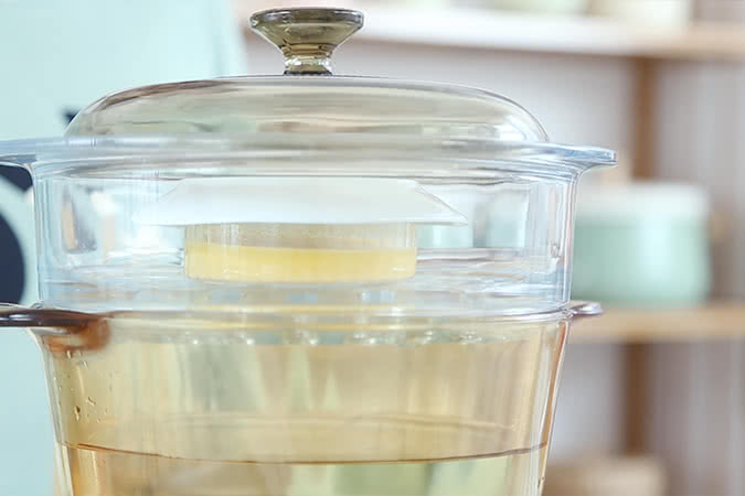 红薯酸奶蛋糕 宝宝辅食微课堂的做法图解7