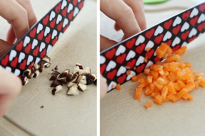 三文鱼奶酪烩饭 宝宝辅食微课堂的做法图解3