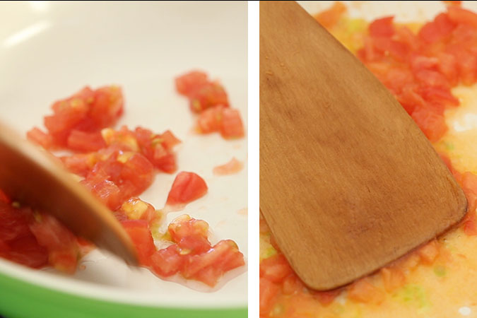 番茄花菜豆腐 宝宝辅食微课堂的做法图解9