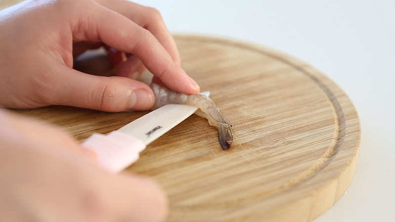 清爽鲜虾丝瓜盅 宝宝辅食微课堂的做法图解6