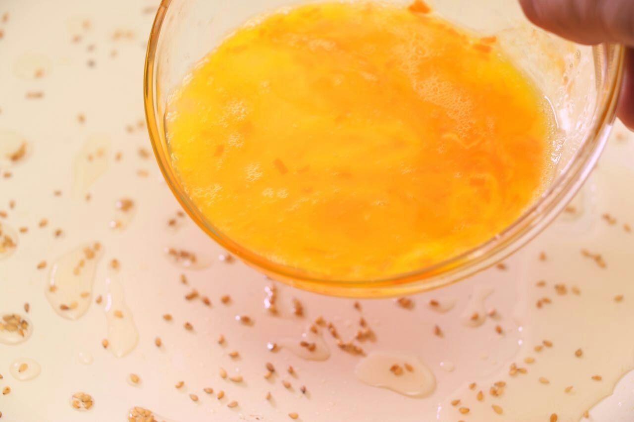 蛋卷包饭 宝宝健康食谱的做法图解9