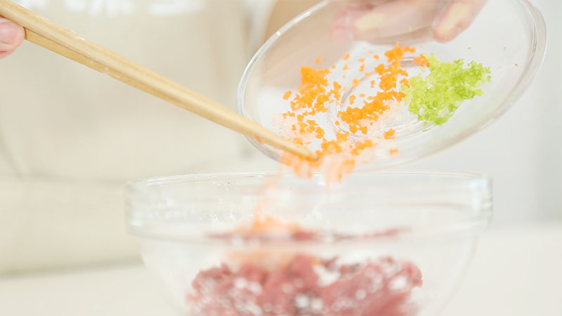 牛肉超人蛋  宝宝辅食微课堂的做法图解9