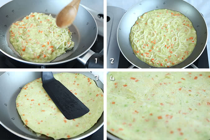 鱼肉面条饼 宝宝辅食微课堂的做法图解8