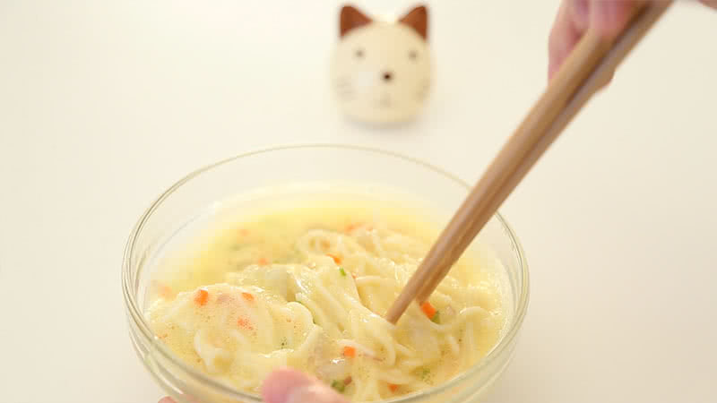  彩虹虾仁面饼  宝宝辅食微课堂的做法图解8