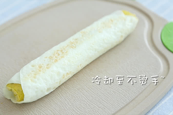 爱心蛋饼卷   宝宝辅食微课堂的做法图解10