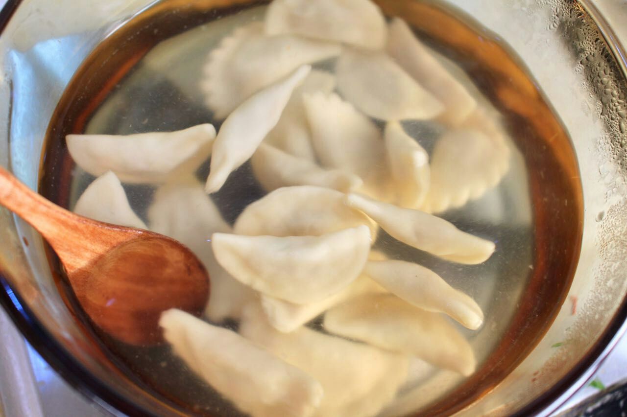 宝宝虾皮白菜水饺 宝宝健康食谱的做法图解9