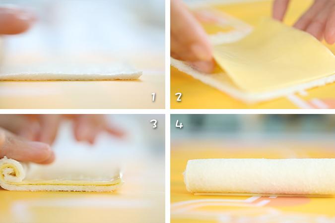 奶酪吐司卷 宝宝辅食微课堂的做法图解3