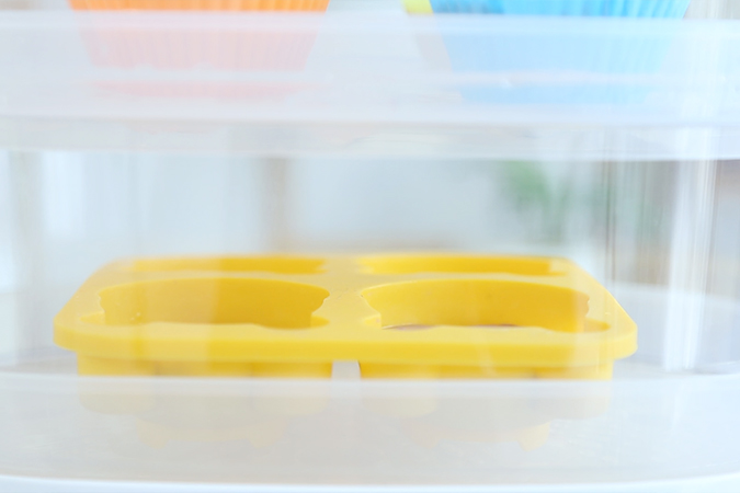 奶香卡通发糕 宝宝辅食微课堂的做法图解6