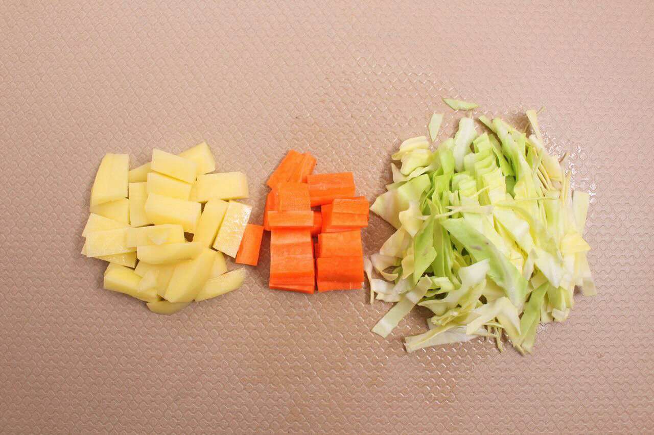 三文鱼时蔬蒸蛋 宝宝健康食谱的做法图解3