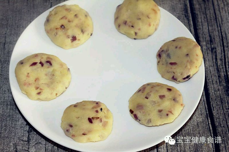 香浓绵软，适合宝宝的西式能量小饼  | 培根洋葱土豆饼的做法图解10