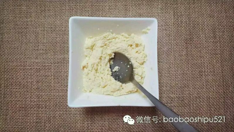 虾仁豆腐饼的做法图解2