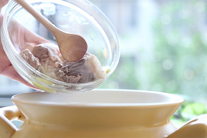 莲藕排骨汤 宝宝辅食微课堂的做法图解3