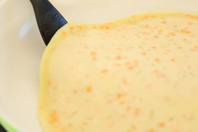 三文鱼什蔬饼 宝宝辅食微课堂的做法图解9