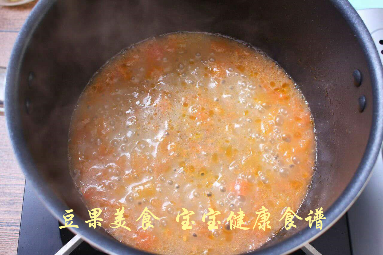 鳕鱼番茄面  宝宝健康食谱的做法图解8