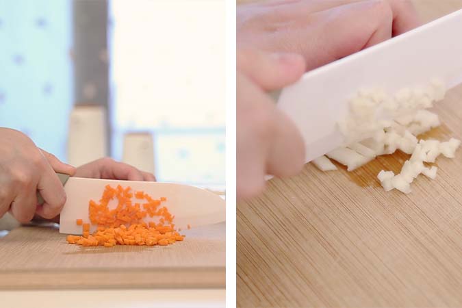 宝宝辅食微课堂  夏日开胃藕饼的做法图解2