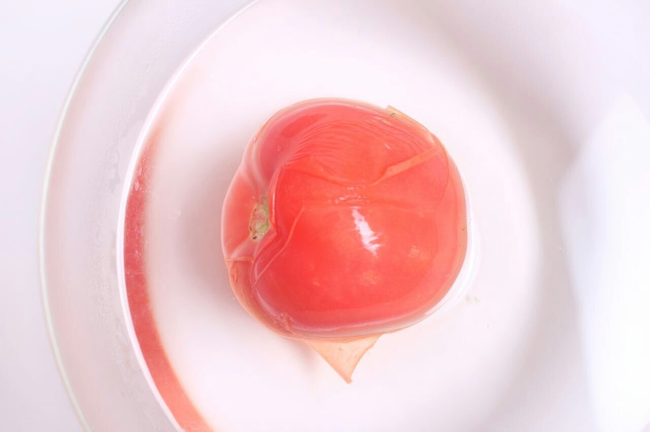 番茄鸡蛋饼 宝宝健康食谱的做法图解2