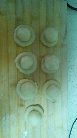 #新良首届烘焙大赛#酥皮枣泥月饼的做法步骤:10