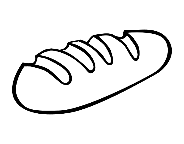 面包简笔画图片