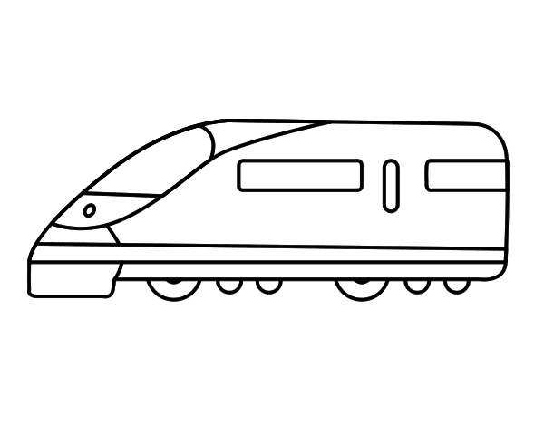 列车简笔画图片