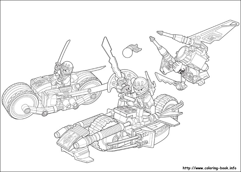 乐高幻影忍者：忍者自行车追逐