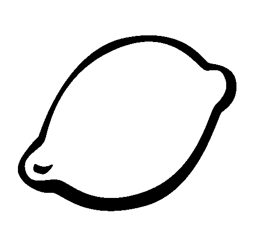 柠檬II填色图片