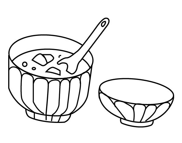 米索希鲁填色图片