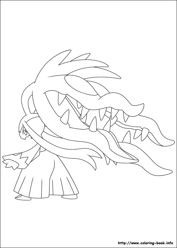 口袋妖怪涂色画