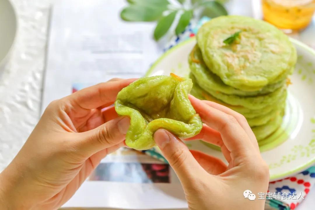 菠菜早餐饼【宝宝辅食】的做法图解12