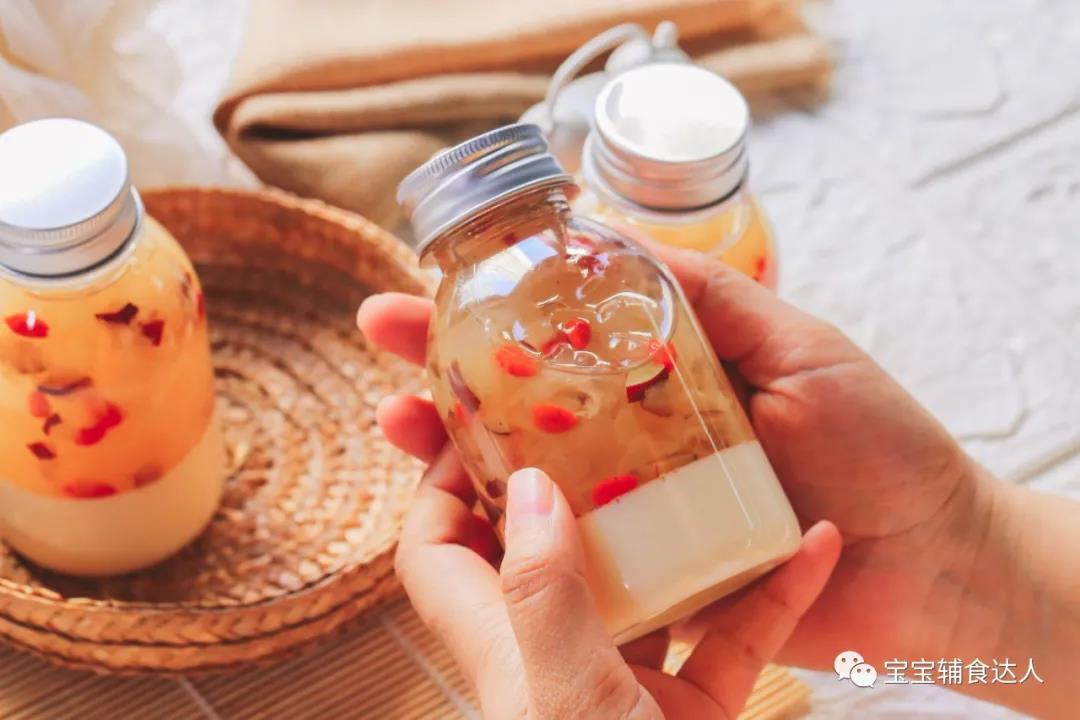 银耳奶冻【宝宝辅食】的做法图解14