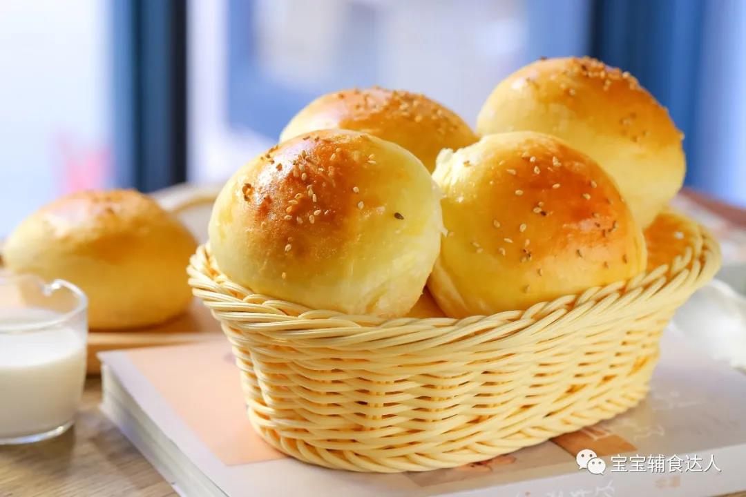 免揉小圆面包【宝宝辅食】的做法图解18