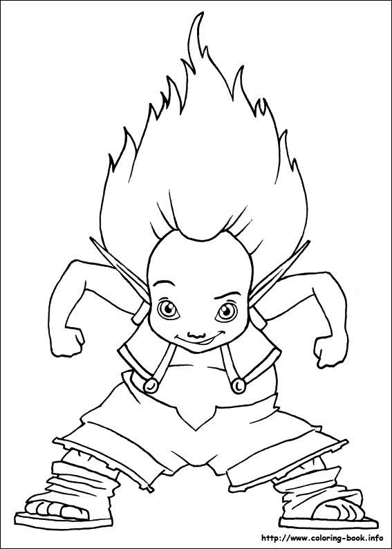 玛塔扎德的复仇线稿图片-3