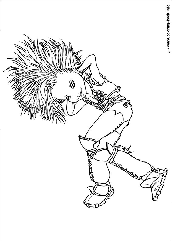 两个世界的战争填色图片-1