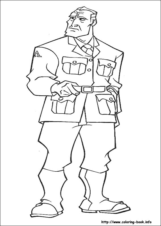 神秘古国亚特兰蒂斯填色图片