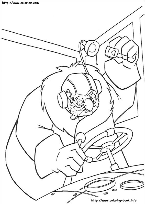 神秘古国亚特兰蒂斯线稿图片