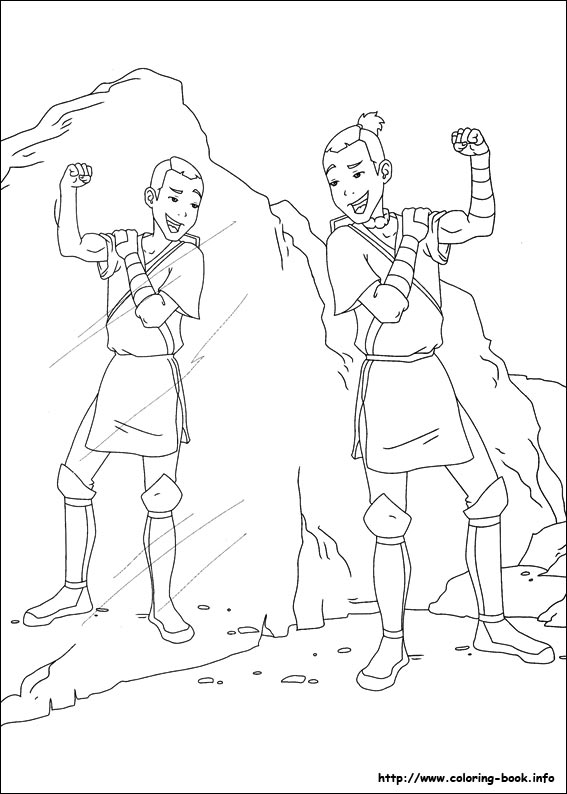 最后的风之子填色图片-9