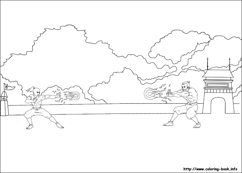 最后的气宗填色图片-4