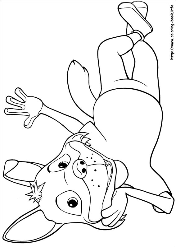 巴巴与巴杜历险记简笔画图片-6