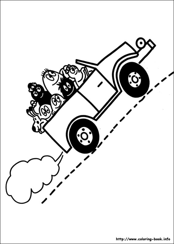 巴巴爸爸一家简笔画图片-4