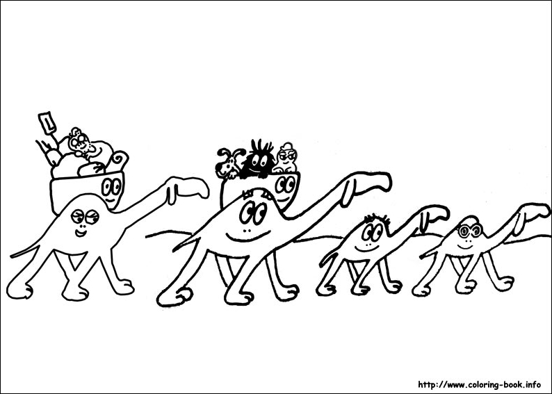 巴巴爸爸一家漫画图片-4