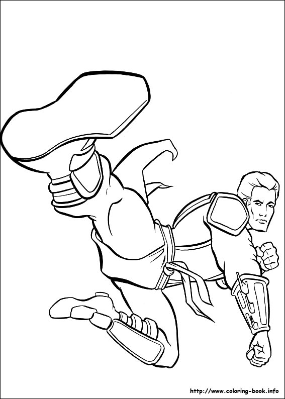 超级英雄：蝙蝠侠涂色画-2