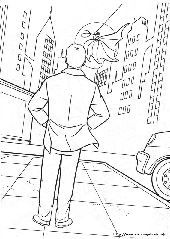 蝙蝠侠电影线稿图-10