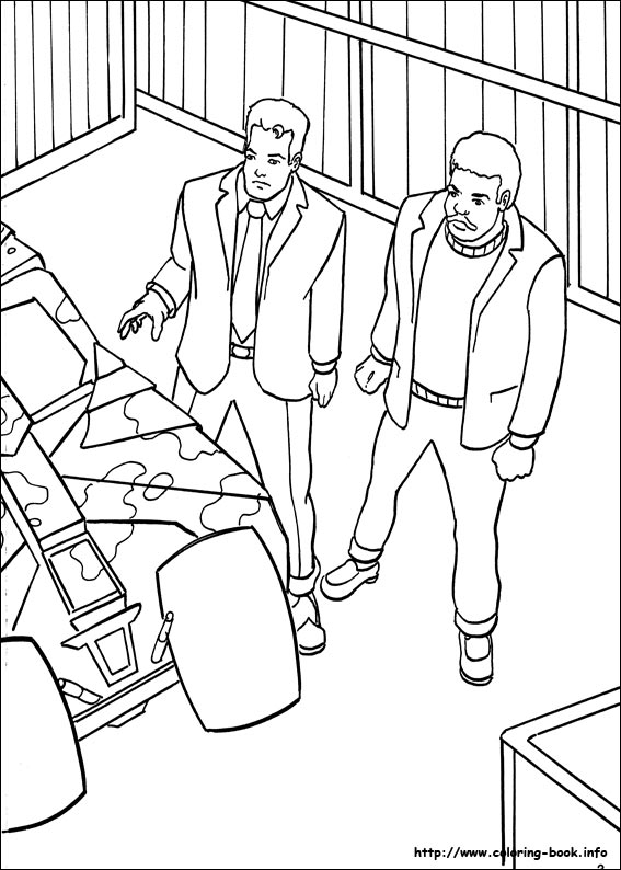 蝙蝠侠电影线稿图-9