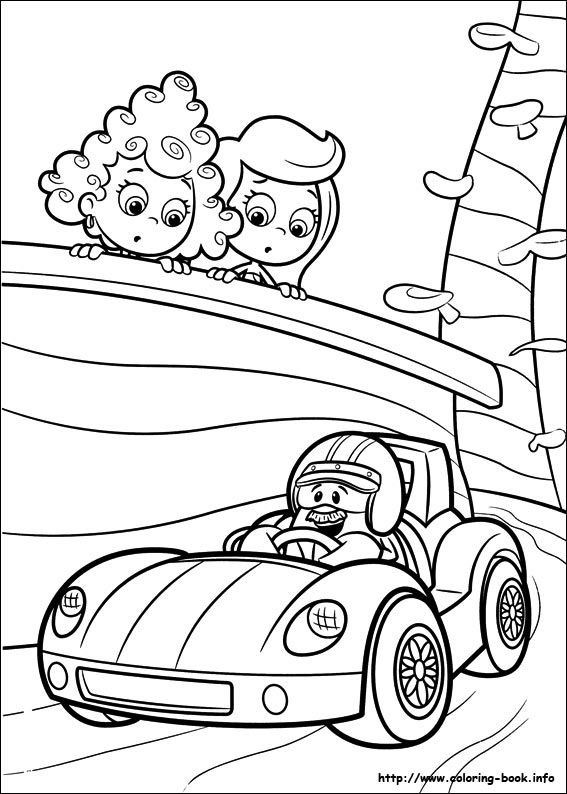 泡泡孔雀鱼漫画图片-4